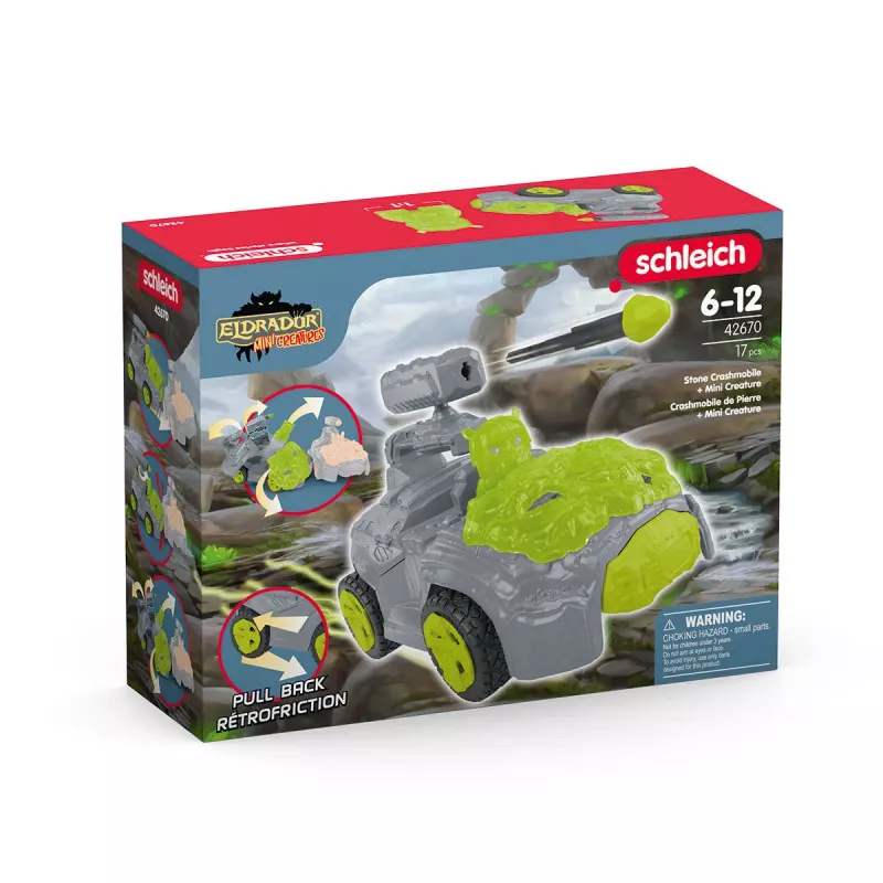 Schleich ELDRADOR CREATURES Stone CrashMobile Mini-Figur 7–12 Jahre
