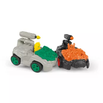 Jungle CrashMobile mit Mini-Kreatur Schleich 42671 Mehrfarbig