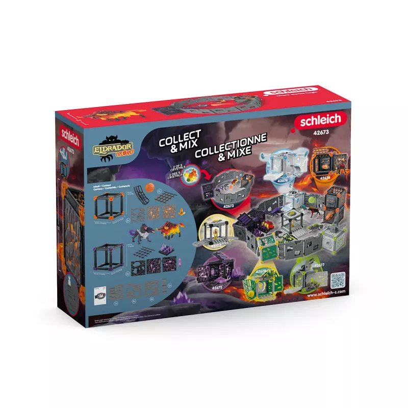 Action/Abenteuer Schleich BattleCave Arena Lava vs. Schatten Mehrfarbig