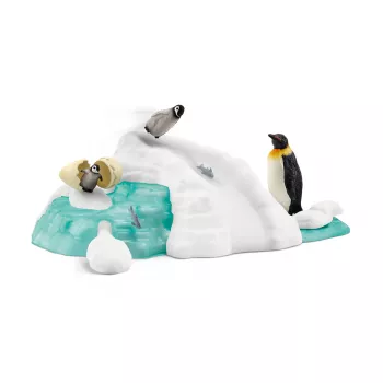 Schleich Penguin Family Fun Spielzeugfigur Mehrfarbig 42661