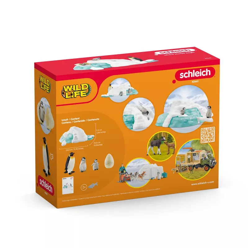 Schleich Penguin Family Fun Spielzeugfigur Mehrfarbig 42661