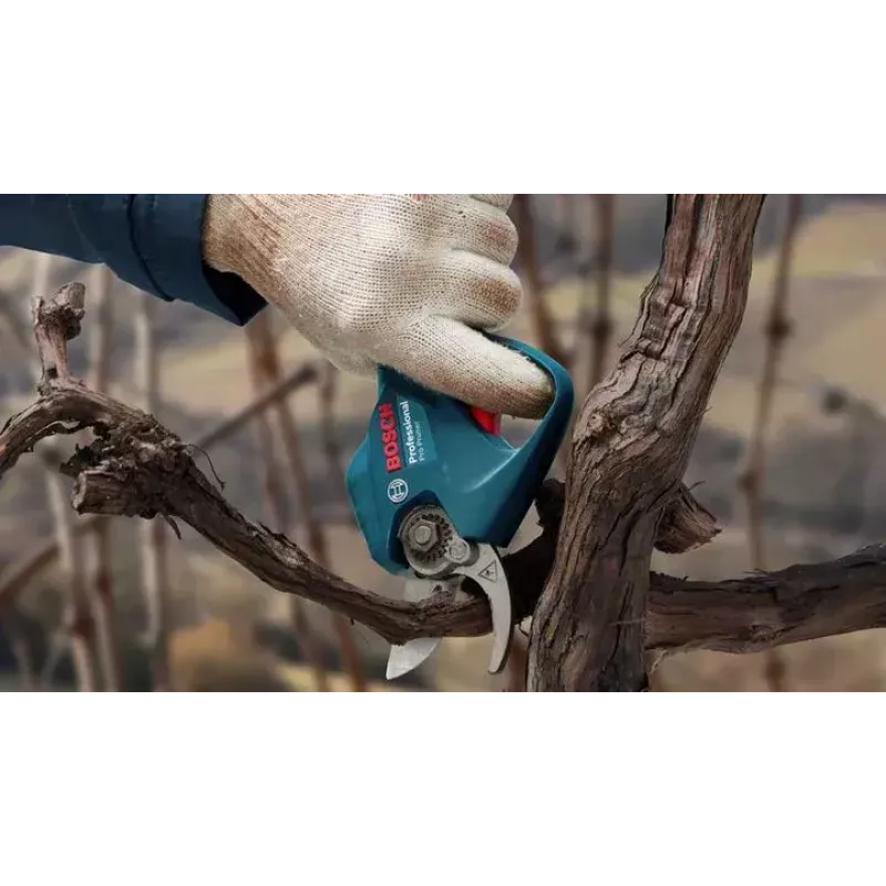 Bosch Pro Pruner Professional Akku-Grasschere 2,5 cm 12 V Lithium-Ion (Li-Ion) Schwarz, Blau