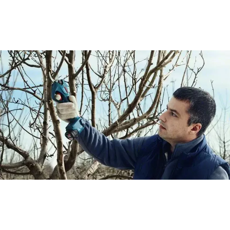 Bosch Pro Pruner Professional Akku-Grasschere 2,5 cm 12 V Lithium-Ion (Li-Ion) Schwarz, Blau