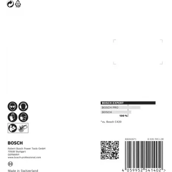 Bosch 2 608 900 812 Rotationswerkzeug Schleif-/Schmirgelzubehör Holz Schleifblatt