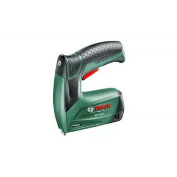 Staple gun Bosch PTK 3,6 LI Office Set — cordless, Li‑Ion 1.5 Ah, staple length 4 mm–10 mm, width 50 mm