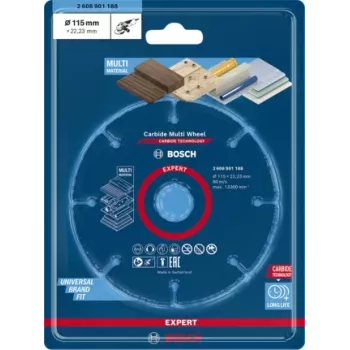 Bosch 2 608 901 188 Rotationswerkzeug-Schleif-/Schleifversorgung Trennscheibe für Kunststoff, Holz