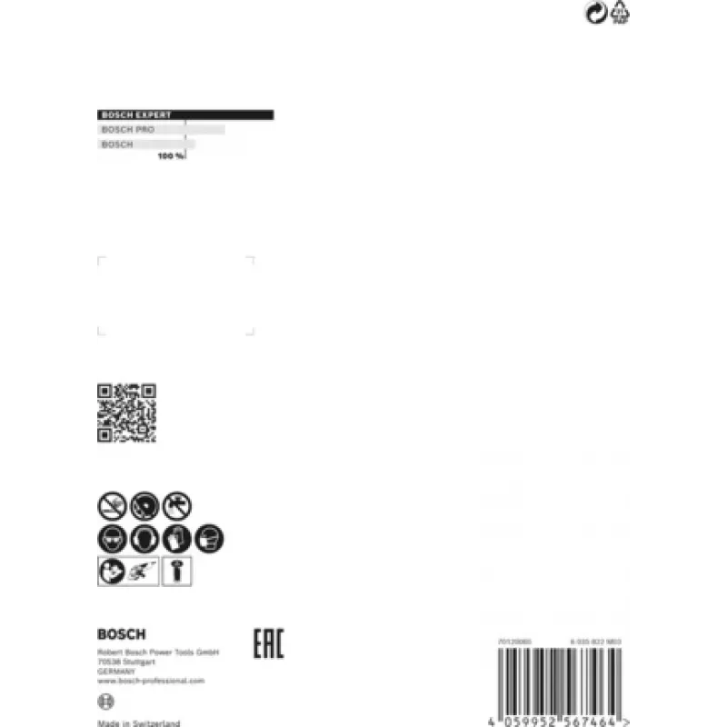 Bosch 2 608 901 188 Rotationswerkzeug-Schleif-/Schleifversorgung Trennscheibe für Kunststoff, Holz