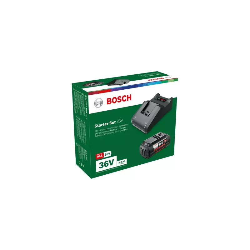 Akku- und Ladegeräteset Bosch GBA 36V 4.0Ah + AL 36V-20, Li‑Ion, 36 V 4.0 Ah