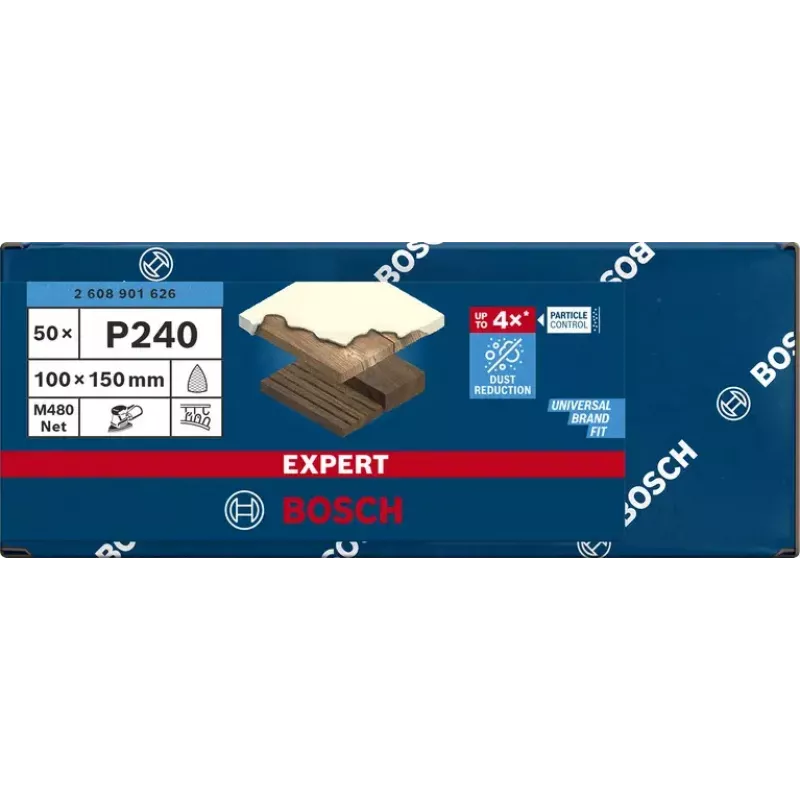 Schleifnetz Bosch Expert M480 50 Stück