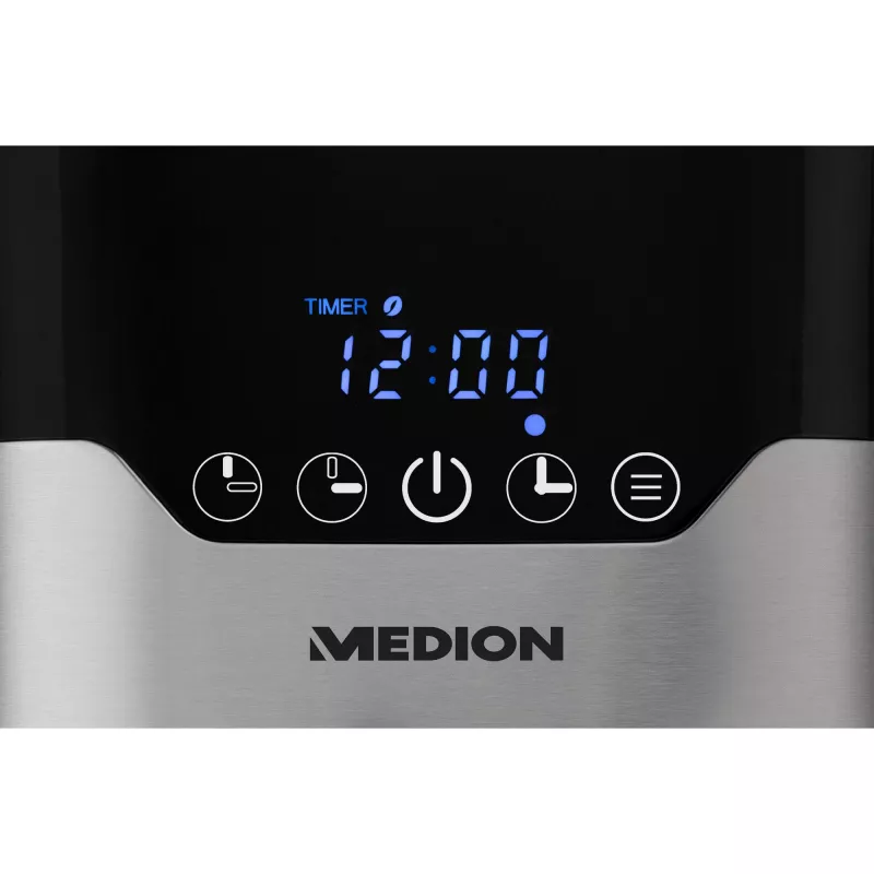 MEDION MD 18458 Halbautomatische Filterkaffeemaschine 1,2 L