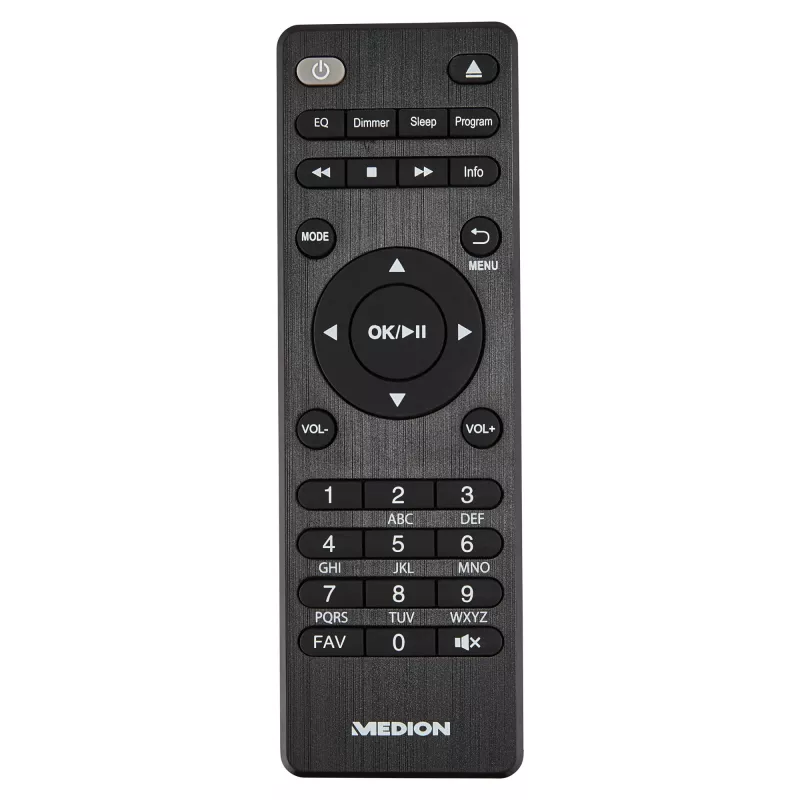 MEDION LIFE P85003 Heim-Audio-Mikroanlage 30 W Schwarz, Silber