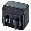 MEDION LIFE P20 Double 8,7 L 2600 W Heißluftfritteuse Schwarz