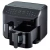 MEDION LIFE P20 Double 8,7 L 2600 W Heißluftfritteuse Schwarz