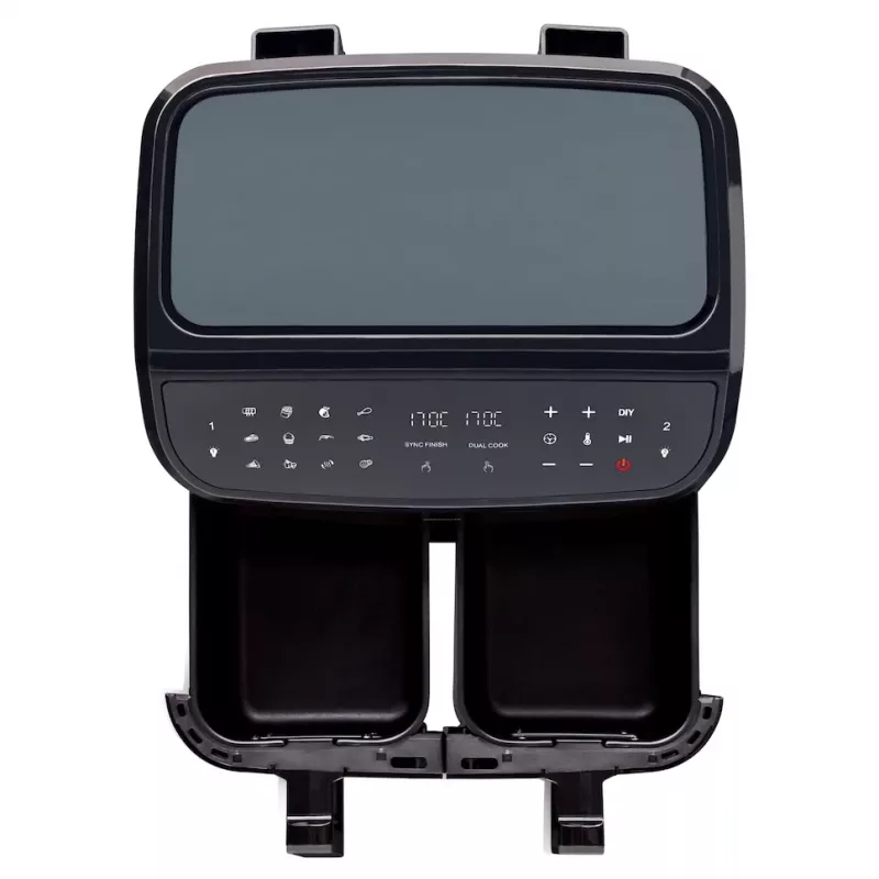 MEDION LIFE P20 Double 8,7 L 2600 W Heißluftfritteuse Schwarz