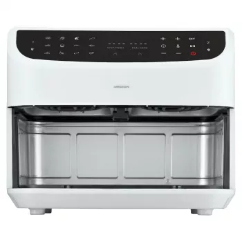 MEDION LIFE P20 Double 8.7 L 2600 W Heißluftfritteuse Weiß