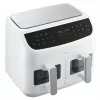 MEDION LIFE P20 Double 8.7 L 2600 W Heißluftfritteuse Weiß
