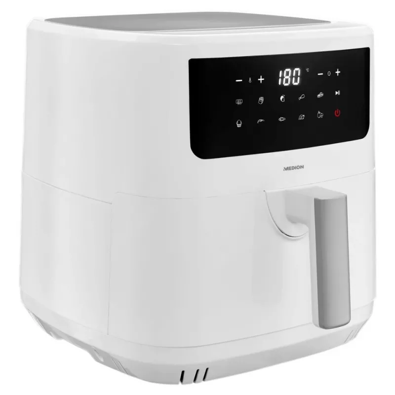 MEDION LIFE P10 XL Einzel 6,8 L 2150 W Heißluftfritteuse Weiß