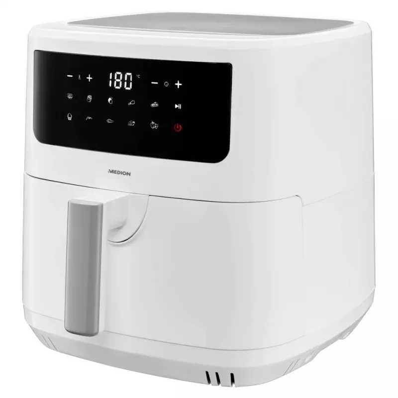 MEDION LIFE P10 XL Einzel 6,8 L 2150 W Heißluftfritteuse Weiß