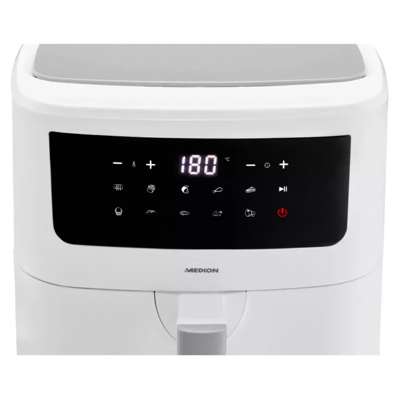 MEDION LIFE P10 XL Einzel 6,8 L 2150 W Heißluftfritteuse Weiß