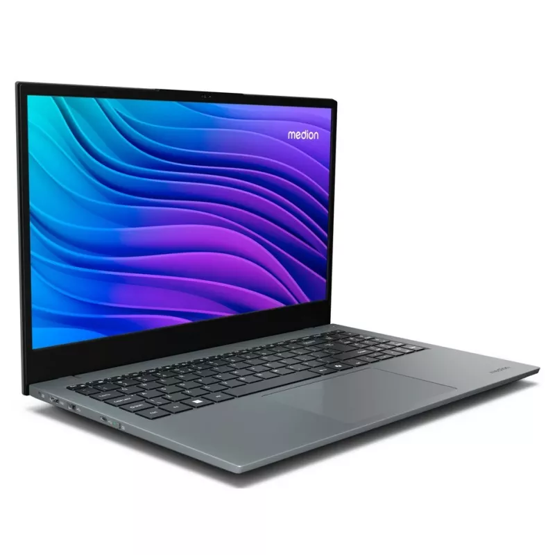 MEDION E15443 Intel Core Ultra 5 125H Laptop 39,6 cm (15,6 Zoll) Full HD 16 GB DDR5-SDRAM 512 GB SSD Windows 11 Home Grau