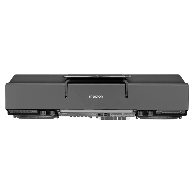 Musiksystem MEDION LIFE P66538 — 20 W, 2-Wege-Lautsprecher, DAB+/FM/PLL, Bluetooth, LCD-Anzeige, schwarz