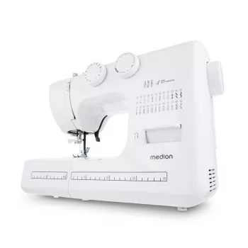 Nähmaschine MEDION LIFE SM60 Elektrisch 60W 3 Spulen Weiß