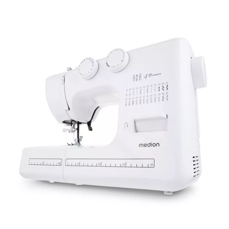 Nähmaschine MEDION LIFE SM60 Elektrisch 60W 3 Spulen Weiß