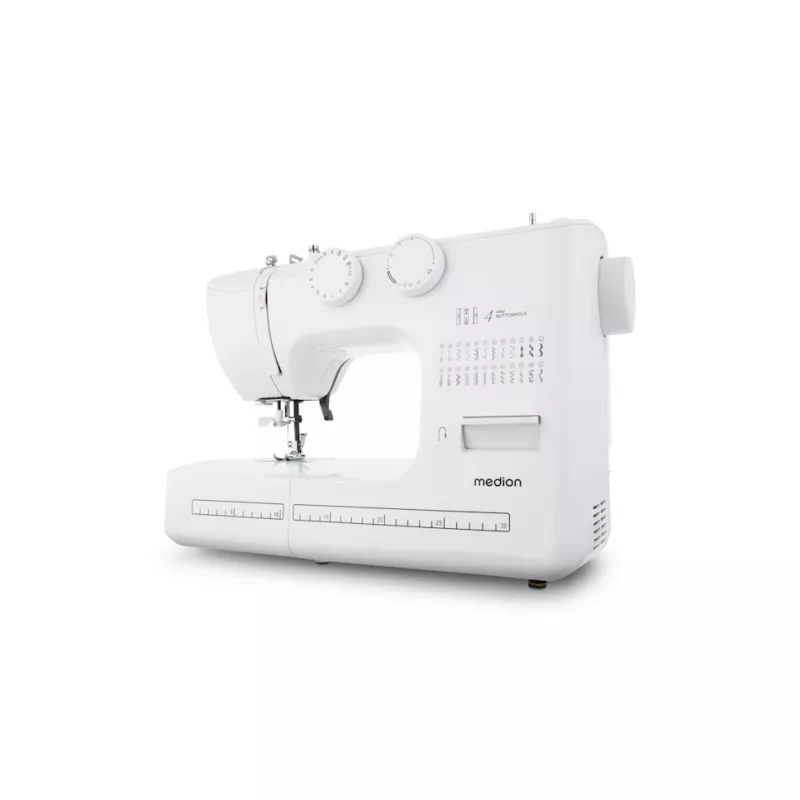 Nähmaschine MEDION LIFE SM60 Elektrisch 60W 3 Spulen Weiß