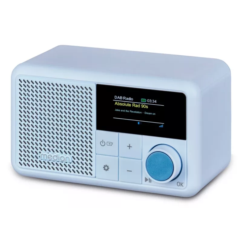 MEDION LIFE S66822 Tragbares tragbares Digitalradio Aqua