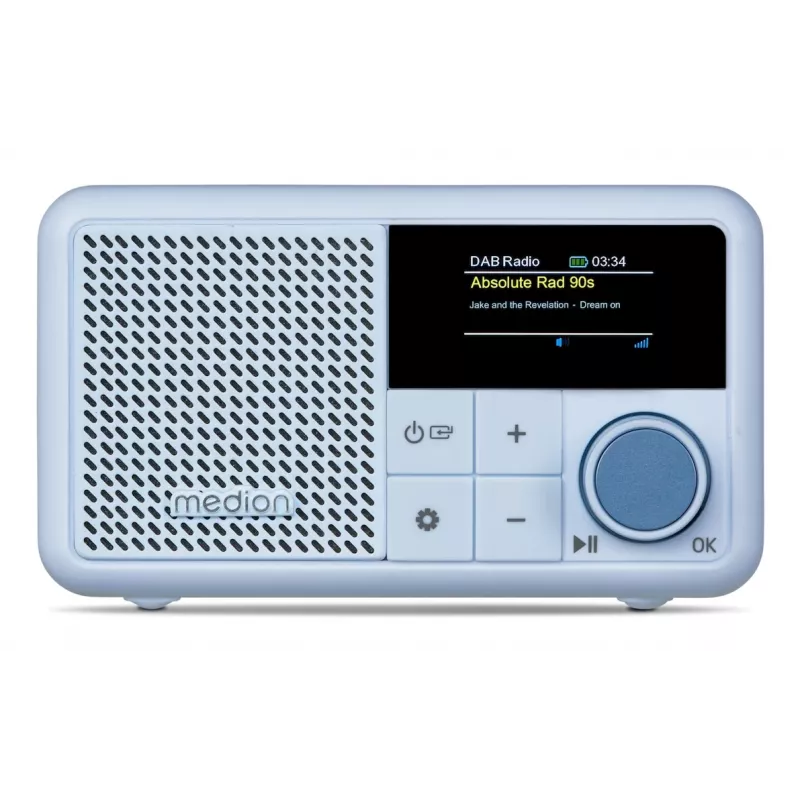 MEDION LIFE S66822 Tragbares tragbares Digitalradio Aqua