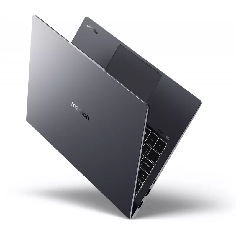 MEDION SPRCHRGD 14 S1 Elite MD62637 Snapdragon X1E-78-100 Laptop 35,6 cm (14 Zoll) WQXGA+ 16 GB LPDDR5-SDRAM 512 GB SSD Wi-Fi 6E (802.11ax) Windows 11 Home US-Englisch Grau