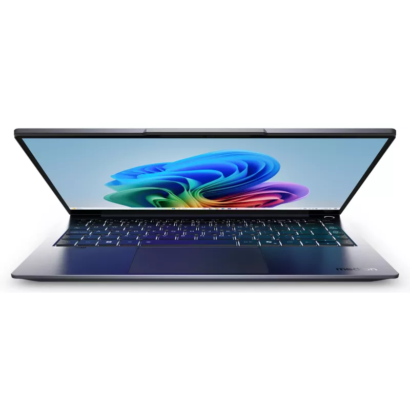 MEDION SPRCHRGD 14 S1 Elite MD62637 Snapdragon X1E-78-100 Laptop 35,6 cm (14 Zoll) WQXGA+ 16 GB LPDDR5-SDRAM 512 GB SSD Wi-Fi 6E (802.11ax) Windows 11 Home US-Englisch Grau