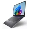 MEDION SPRCHRGD 14 S1 Elite MD62637 Snapdragon X1E-78-100 Laptop 35,6 cm (14 Zoll) WQXGA+ 16 GB LPDDR5-SDRAM 512 GB SSD Wi-Fi 6E (802.11ax) Windows 11 Home US-Englisch Grau