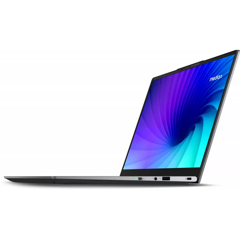 MEDION SPRCHRGD 14 S1 Elite MD62637 Snapdragon X1E-78-100 Laptop 35,6 cm (14 Zoll) WQXGA+ 16 GB LPDDR5-SDRAM 512 GB SSD Wi-Fi 6E (802.11ax) Windows 11 Home US-Englisch Grau