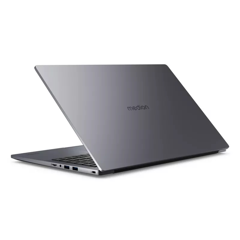 MEDION AKOYA E15223 Intel® N N100 Laptop 39,6 cm (15,6 Zoll) Full HD 4 GB LPDDR5-SDRAM 128 GB Flash Wi-Fi 5 (802.11ac) Windows 11 Home im S-Modus US Englisch Grau
