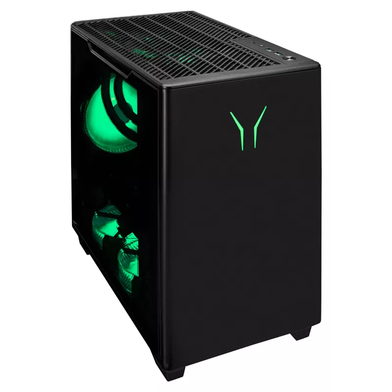 ERAZER Bandit P20 MD35462 Intel Core Ultra 7 265F 32 GB DDR5-SDRAM 1 TB SSD NVIDIA GeForce RTX 5070 Windows 11 Tower-PC Schwarz