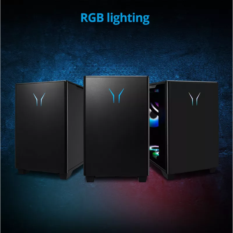 ERAZER Bandit P20 MD35462 Intel Core Ultra 7 265F 32 GB DDR5-SDRAM 1 TB SSD NVIDIA GeForce RTX 5070 Windows 11 Tower-PC Schwarz