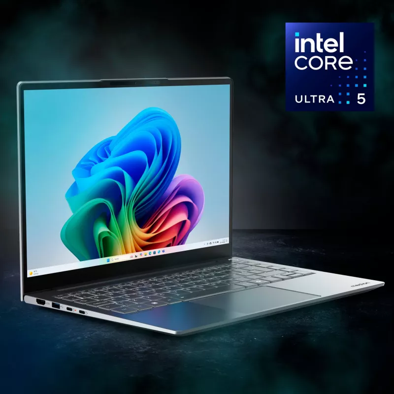 MEDION SPRCHRGD 14 S2 Copilot+ PC Intel Core Ultra 5 228V Laptop 35.6 cm (14 Zoll) WQXGA+ 32 GB LPDDR5x-SDRAM 512 GB SSD Wi-Fi 7 (802.11be) Windows 11 Home Schwarz
