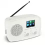 Internetradio MEDION 50078821 — DAB+/FM, Wi‑Fi 802.11a/b/g, 5 W RMS, 2.4 Zoll TFT, weiß
