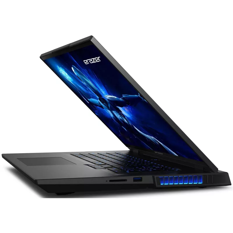 ERAZER Beast 18 X1 Intel Core Ultra 9 275HX Laptop 45.7 cm (18 Zoll) Quad HD+ 32 GB DDR5-SDRAM 2 TB SSD NVIDIA GeForce RTX 5070 Ti Wi-Fi 7 (802.11be) Windows 11 Home US Englisch Schwarz