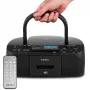 Personalradio MEDION 50079328 — DAB+/UKW/PLL-Tuner, 6W RMS, LCD, Bluetooth 10m, 3,5-mm-Klinke