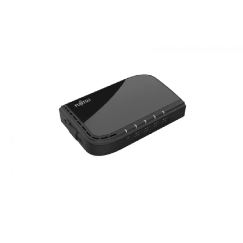 Fujitsu S26391-F6099-L404 Schnittstellen-Hub USB 3.2 Gen 1 (3.1 Gen 1) Typ-C Schwarz