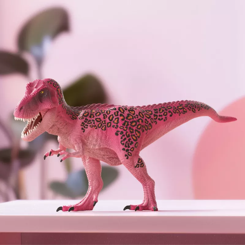schleich Dinosaurier Animal print T-Rex, 3 Jahr(e), Dinosaurier und Vulkan, Forschungsstation, Spezial, Mehrfarbig, 1 Stück(e)