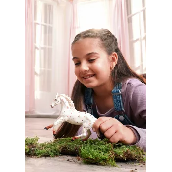 Schleich Horse Club 14917 Knabstrupper Stute Spielfigur