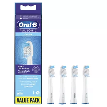 Oral-B Pulsonic Clean 4 Stk. Weiß