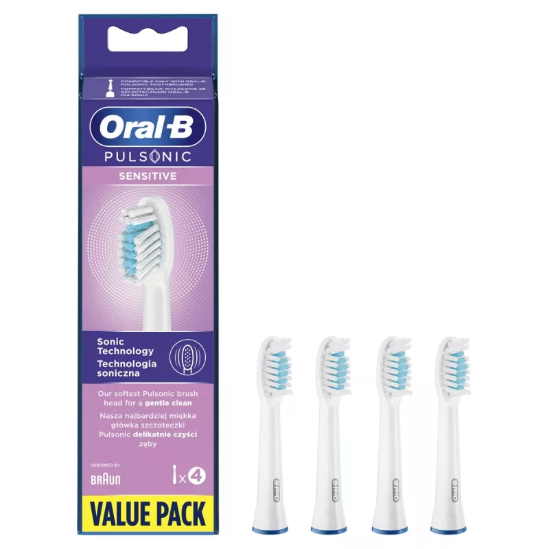 Oral-B Pulsonic Sensitive 4 Stück Weiß
