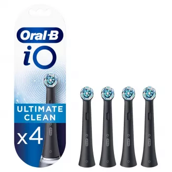 Oral-B iO Ultimate Clean ORAIOB4BK Zahnbürstenkopf 4 Stück Schwarz