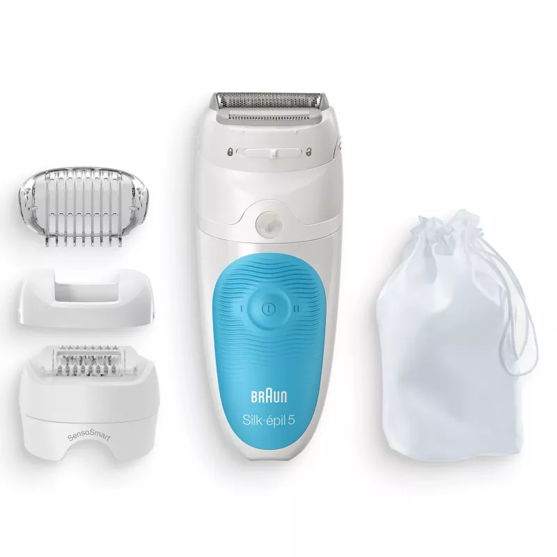 Braun Silk-épil 5 SES 5-605 28 Pinzetten Blau, Weiß