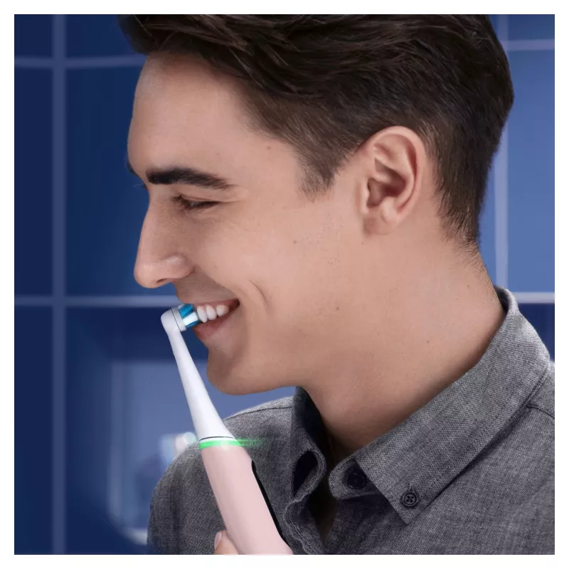 Oral-B iO 6S Erwachsenen-Vibrationszahnbürste Rosa, Weiß