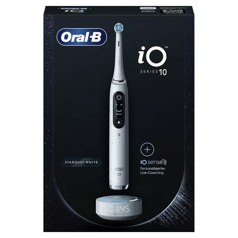 Oral-B iO Series 10 Zahnbürste für Erwachsene rotierend-oszillierend Weiß
